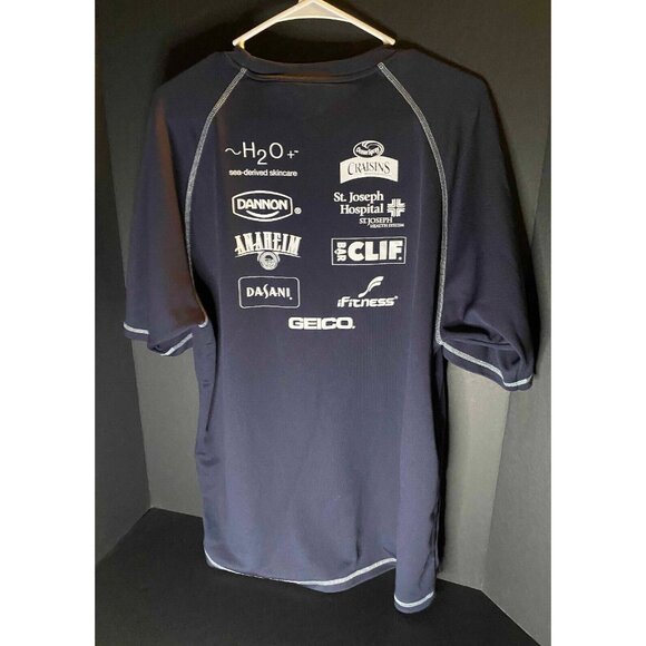 Disneyland 2012 1/2 Marathon Running Champion Double Dry Mens XL Jersey - Picture 3 of 7